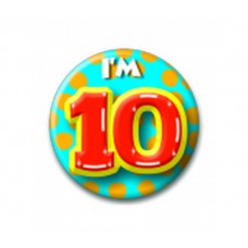 Button 10 jaar